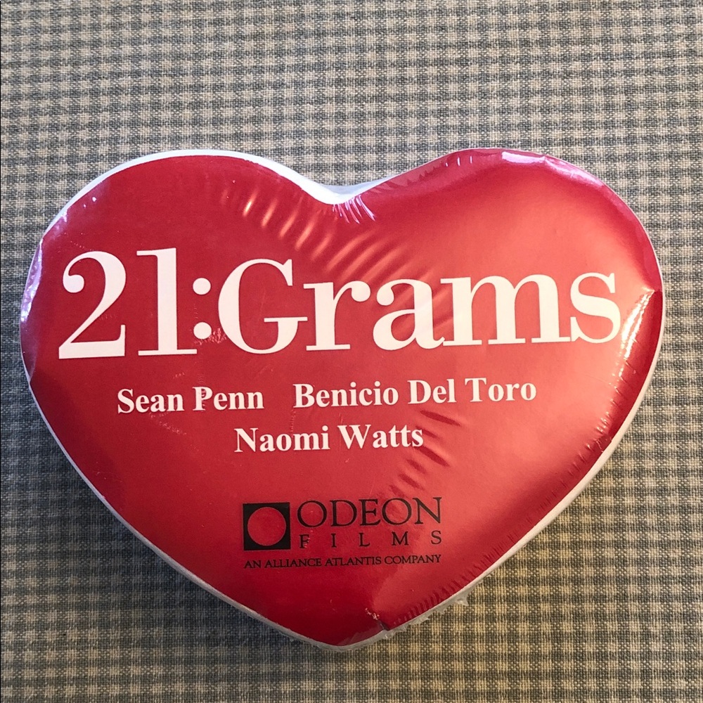 Vacuum Sealed 21:Grams - 2003 Movie Promo L Tee Sean Penn Naomi Watts  #949